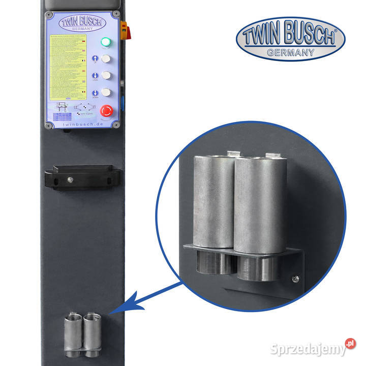 Podnośnik Dwukolumnowy TW 260G Heavy Line 60t Tychy