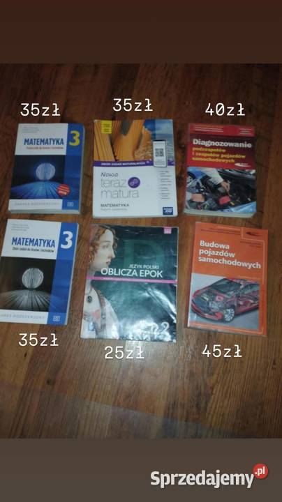 Sprzedam książki Krasnystaw