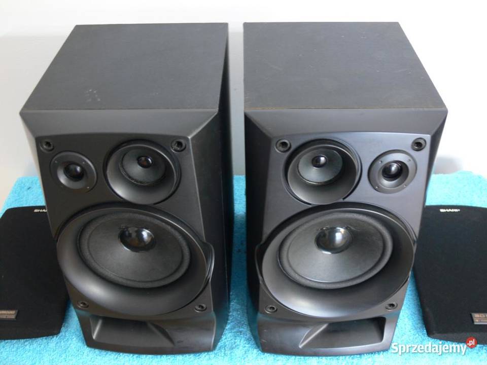 Mocne kolumny Sharp 2 x 100 wat WYSYŁKA Jasło