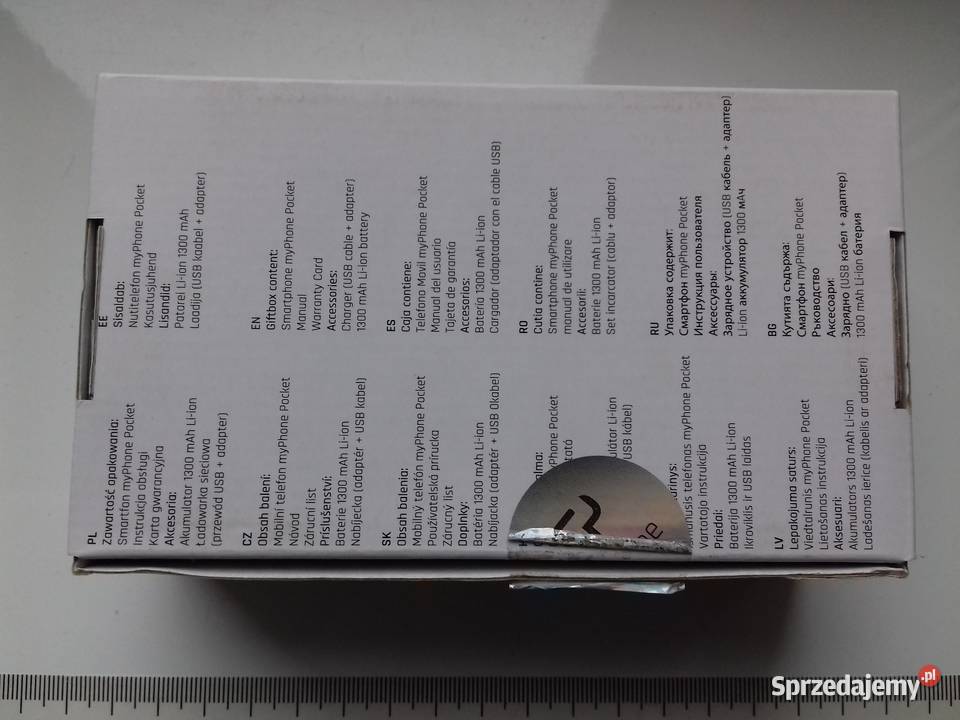 Smartfon MyPhone Pocket Gold w kartoniku ładny Bydgoszcz sprzedam