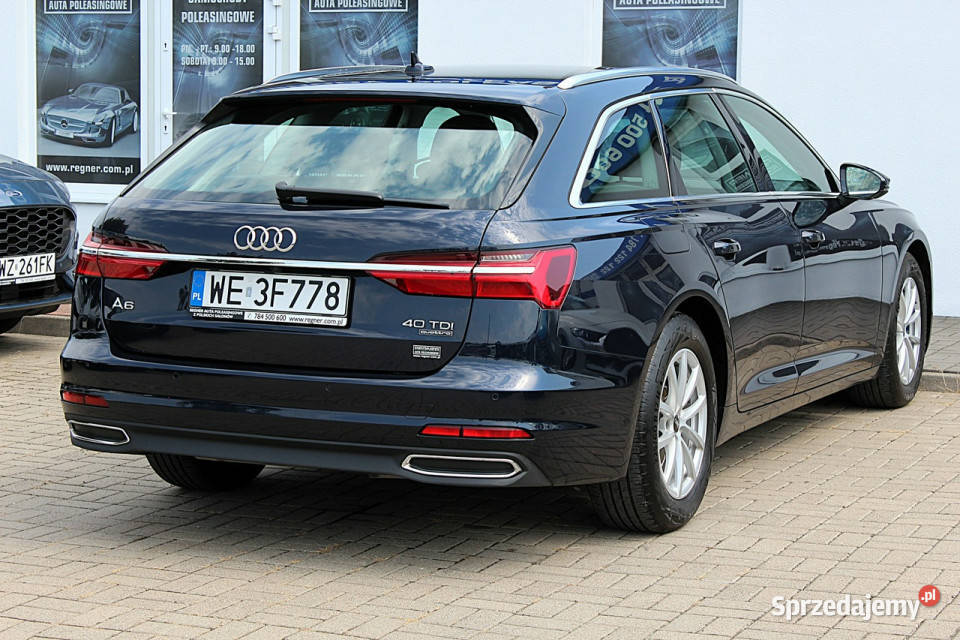 Audi A6 Avant Quattro 40TDI SalonPL FV23 204 elektryczne lusterka