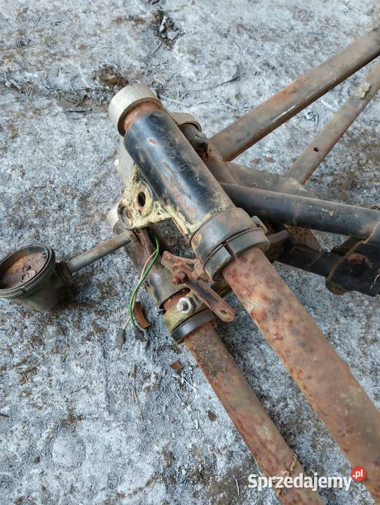 Stara rama motocyklowa JAWA Strzyżów