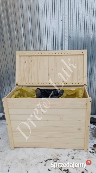 Sortownik drewniany na odpady Wadowice