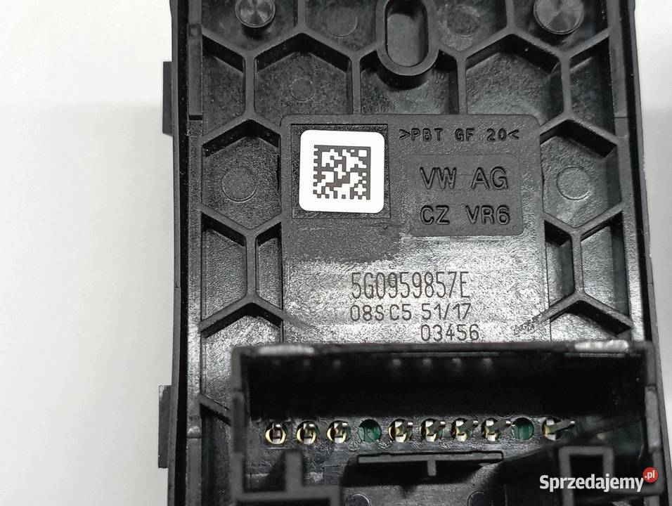 PRZEŁĄCZNIK SZYB LUSTEREK KPL 3G0959565C Części samochodowe