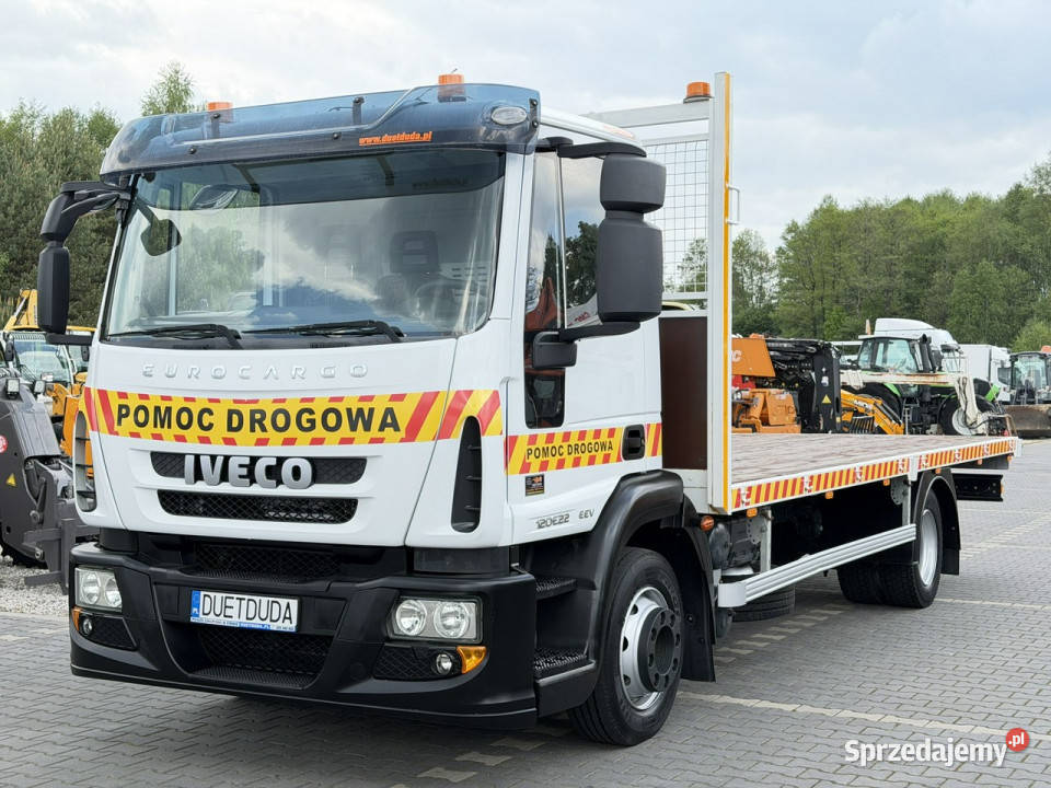 Iveco EUROCARGO ML 120E22 Laweta Platforma Pomoc Widełki