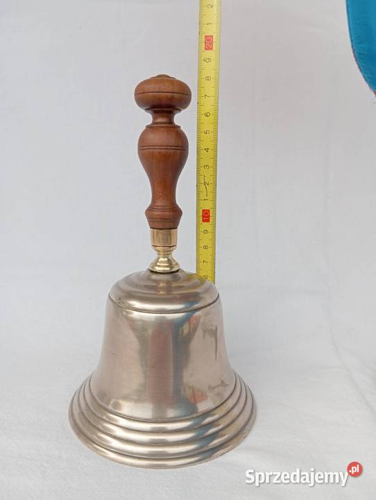 DZWONEK MOSIĘŻNY DUŻY STYLOWY CIĘŻKI opolskie