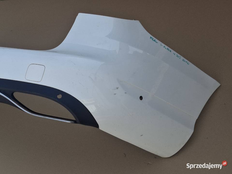 MERCEDES CKLASA W205 KOMBI ZDERZAK TYŁ TYLNY lubuskie Bieleń