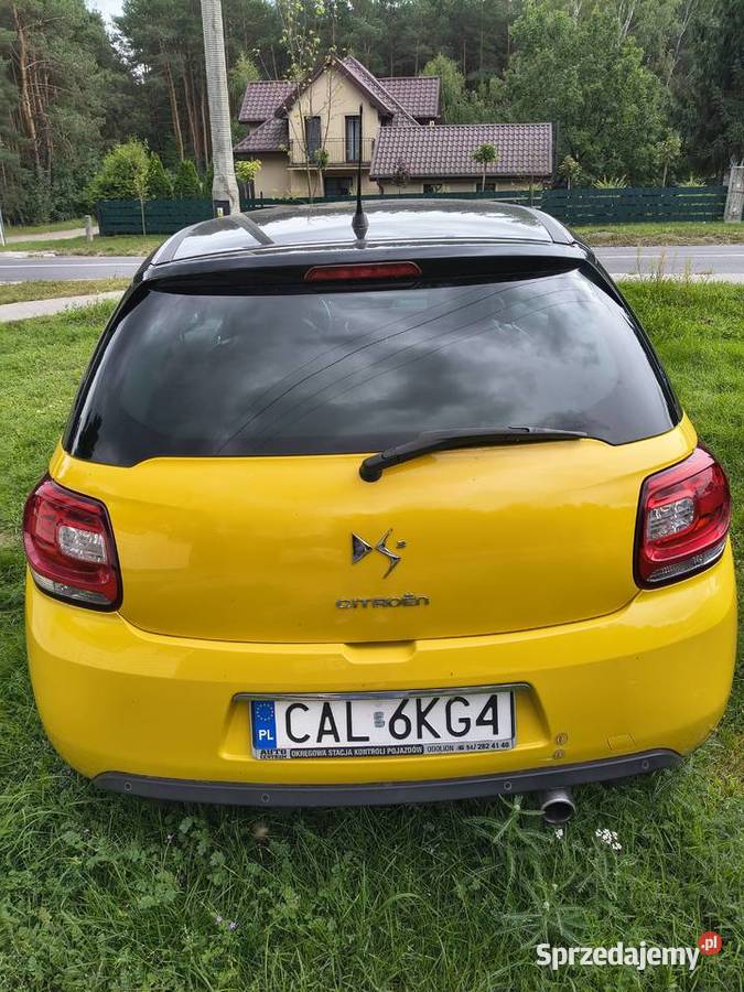 CITROEN DS 3 2011 benzyna AUTOMAT 16 VTI SoChic Odolion