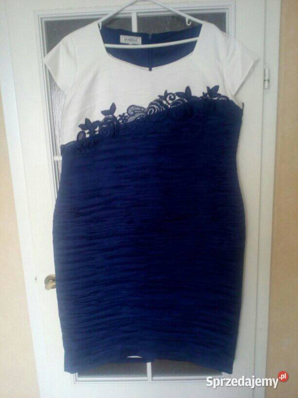 elegancka koronkowa stylowa ołówkowa sukie Limanowa sprzedam