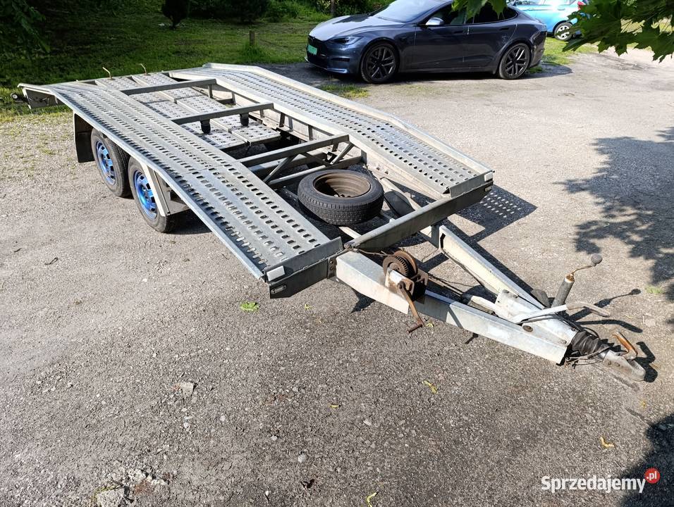 Laweta BORO BR2 w IDEALNYM stanie lawety Mielec