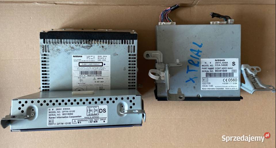 NISSAN X TRAIL T31 RADIO DVD WYŚWIETLACZ osobowe Kłodzko