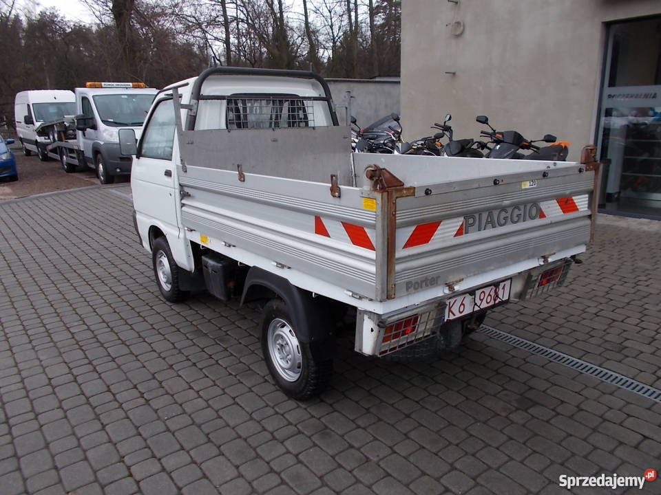 PIAGGIO PORTER 13B 2007 skrzynia WYWROTKA KIPER bezwypadkowy sprzedam