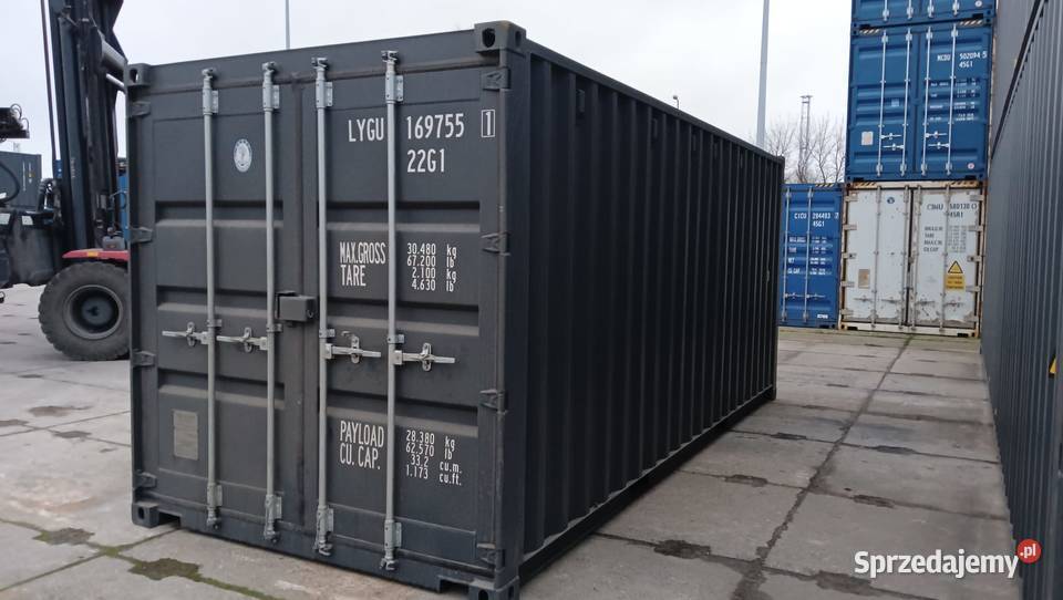 Kontener morski 20 DV One Way 6 metrowy Pewny Magazynowanie Ostrów Wielkopolski