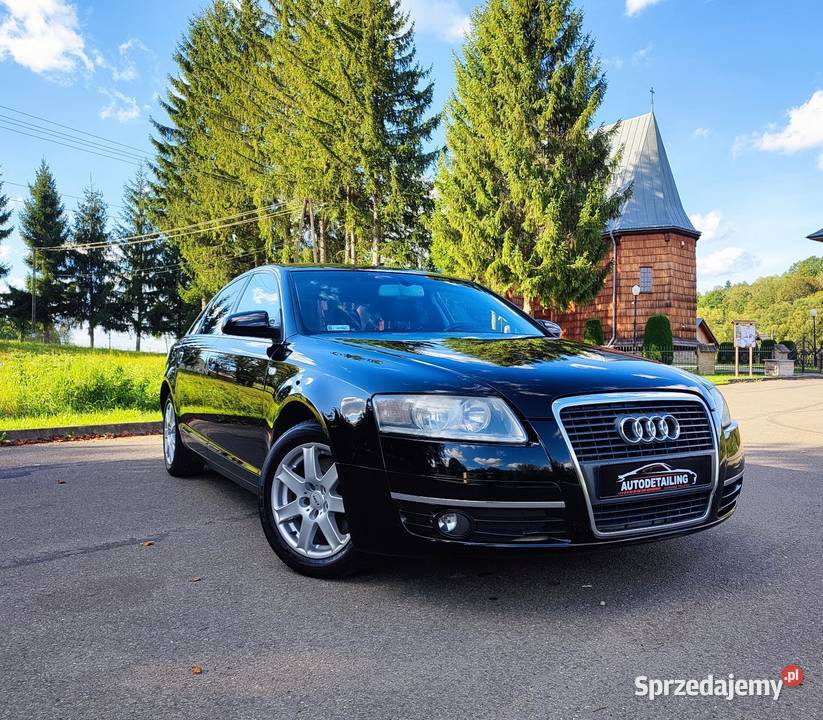 Ładne Audi A6 C6 20 tdi automat 2008 czujnik parkowania Domaradz