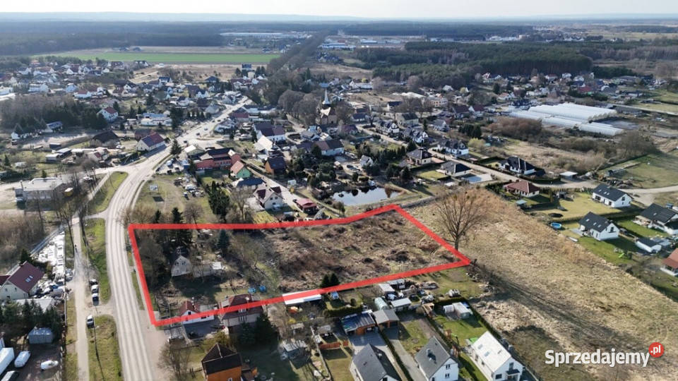 Teren inwestycyjny w Kobylance Sprzedaż zachodniopomorskie