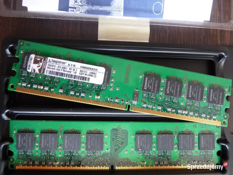 Pamięć RAM 4GB DIMM DDR2 Kingston KINGSTON dolnośląskie