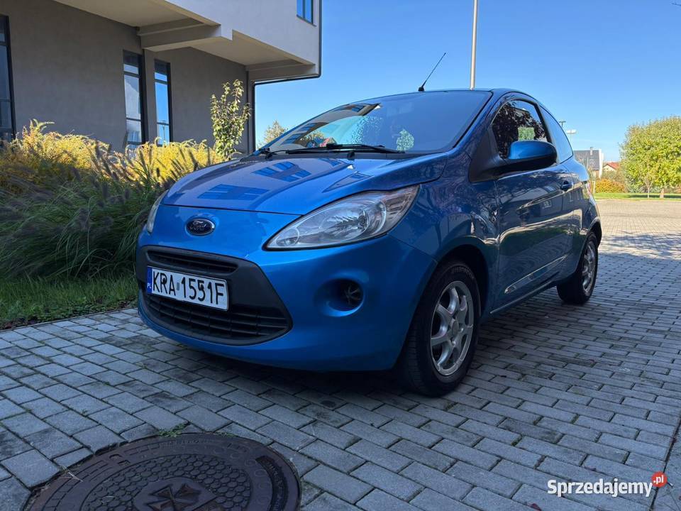 Ford KA II Gen 12 Benzyna 2014r Klimatyzacja niebieski Rzeszów