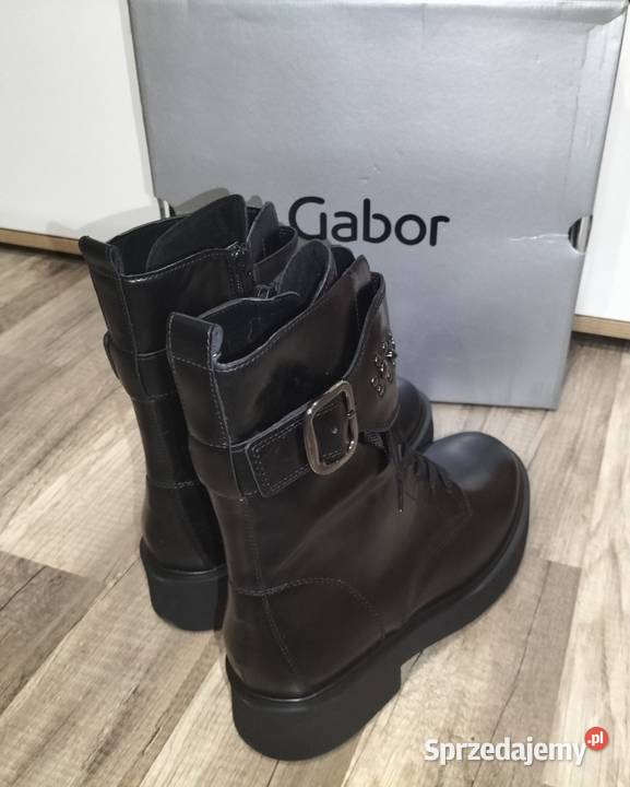 Buty Botki Damskie Gabor Skóra 395 Wałbrzych