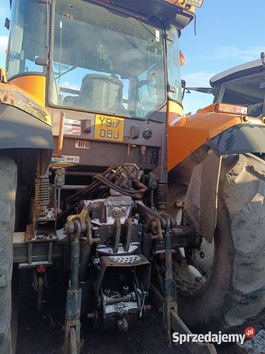 Ciągnik rolniczy Renault Ares 620RZ uszkodzony Gręblin