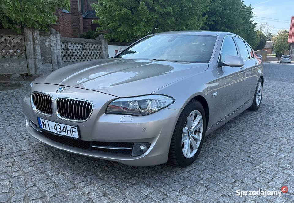 Krajowe BMW F10 niski przebieg diesel Seria 5 mazowieckie Warszawa