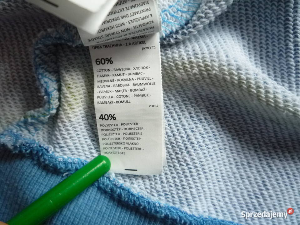 Sinsay 140 Bluza rozpinana niebieska selesynowe Szczecin sprzedam