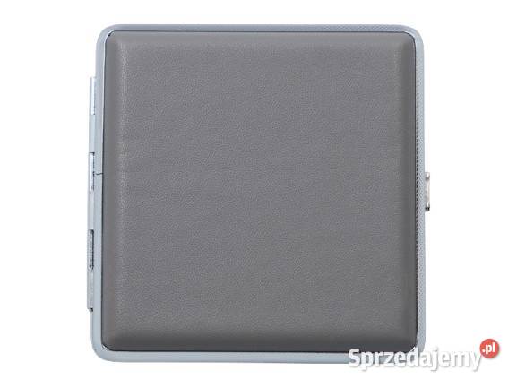 Metalowa Papierośnica Pokryta Gładką Ekoskórą w Ostrowy nad Okszą sprzedam