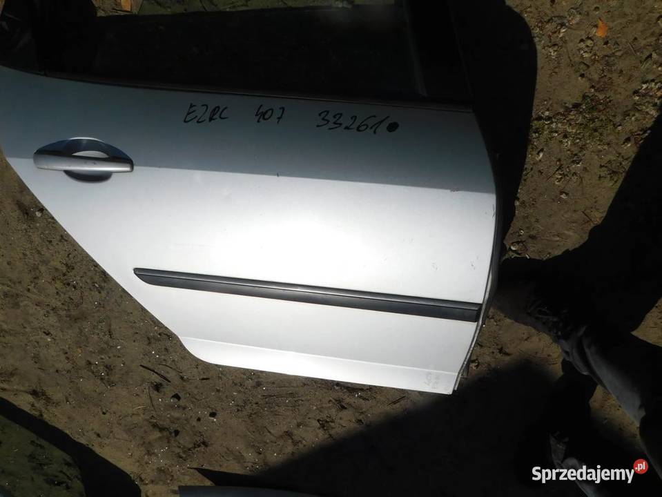 peugeot 407 drzwi kolor E2RC 33261 WYSYŁKA osobowe Żory