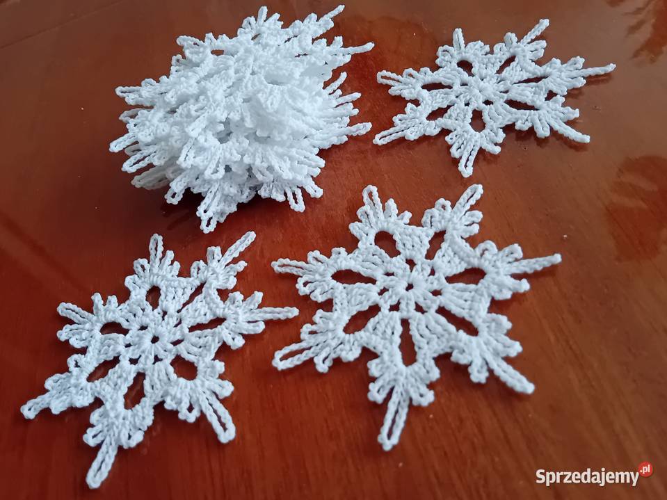 szydełkowe gwiazdki Oleśnica sprzedam