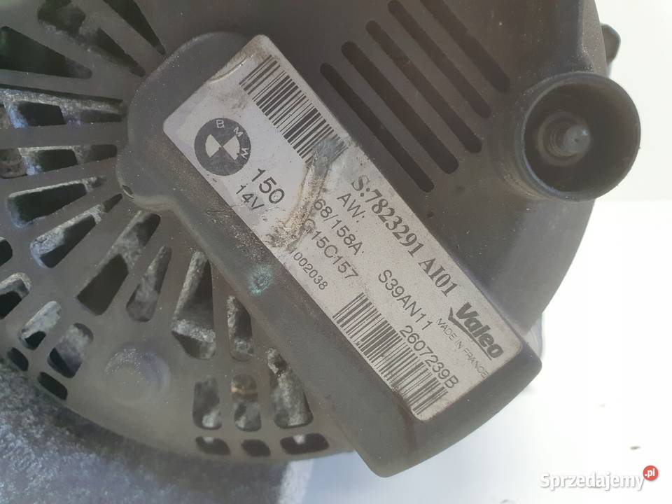 ALTERNATOR Mini Cooper D R60 16 D valeo 7823291 lubelskie Rudka