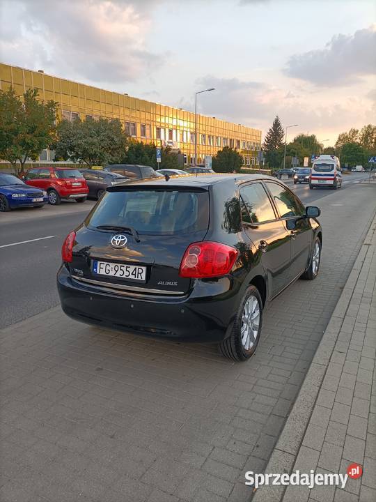 TOYOTA AURIS 14 benzyna 2008 prywatne Gorzów Wielkopolski