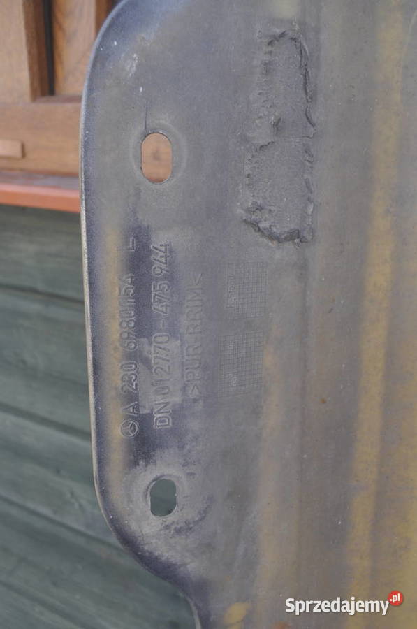 LISTWA PROGOWA LEWA PRAWA MERCEDES SL R230 2001 pomorskie Sierakowice