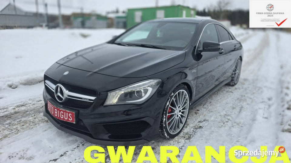 Mercedes CLA 45 AMG SALON POLSKA faktura vat przyciemniane szyby Lębork