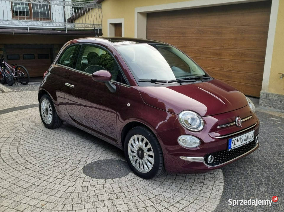 Fiat 500 Panorama Lift Alu GWARANCJA Zakup Door immobilizer 500 Płońsk