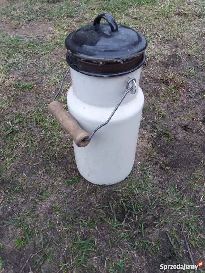 bańka na mleko prl kanka Trzebinia