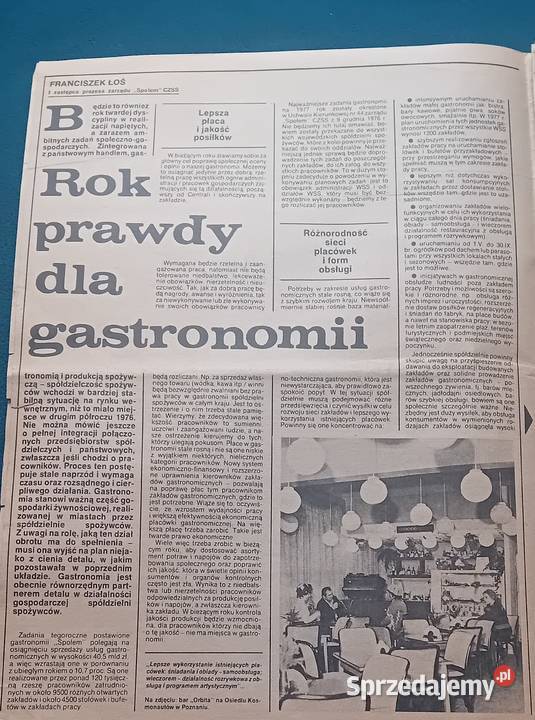 Dwutygodnik Społem 3 5 luty 1977 r Koźminek