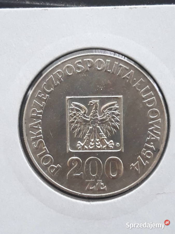 200 XXX Lat PRL 11974 r 5 około mennicze Konin