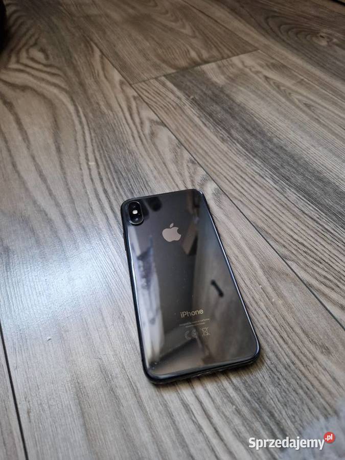 Apple iphone x 64gb czarny w super stanie