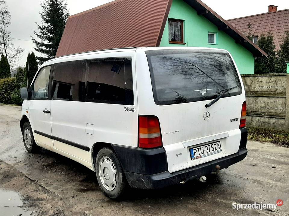 Mercedes Vito 23 Diesel 9 FOTELI Długie Opłaty łódzkie Zduńska Wola