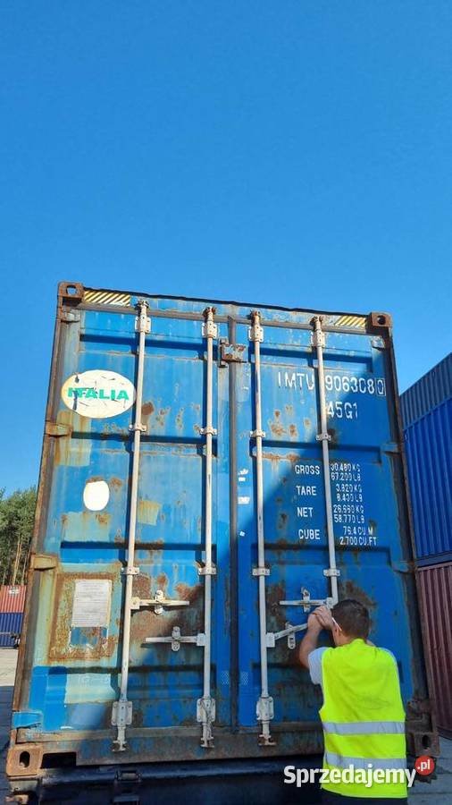 Kontener morski 40HC mazowieckie Warszawa