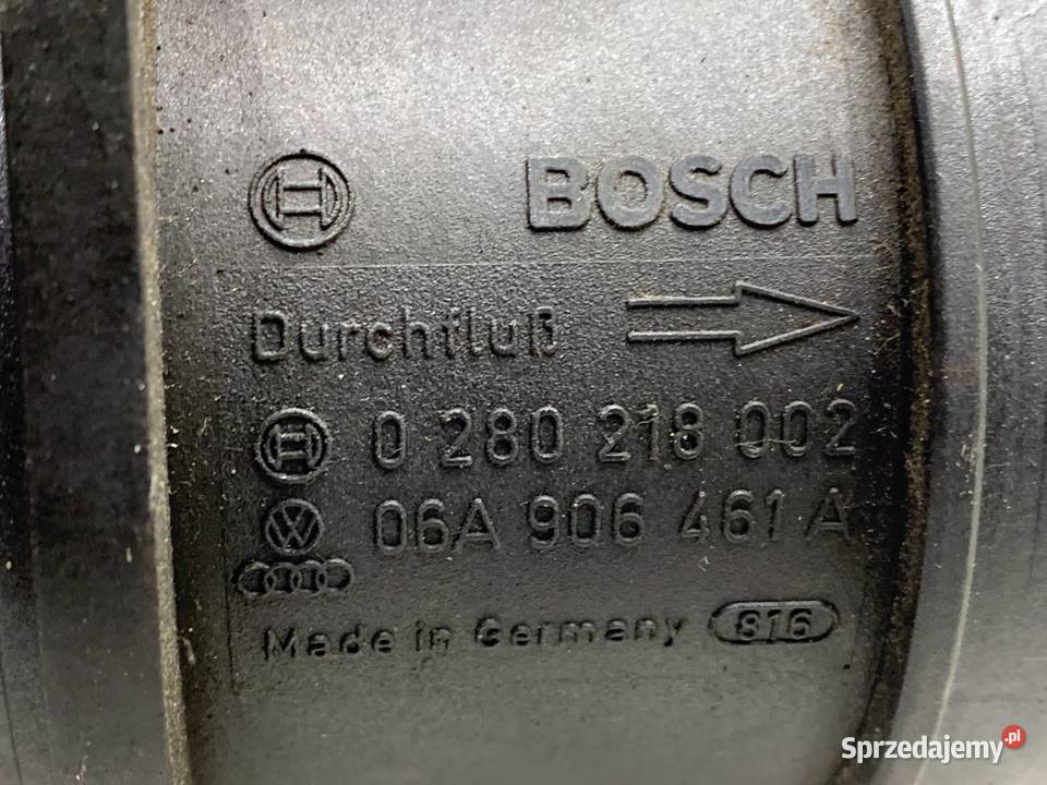 PRZEPŁYWOMIERZ VW BORA I 06A906461A 20 115 9813 Przepływomierze