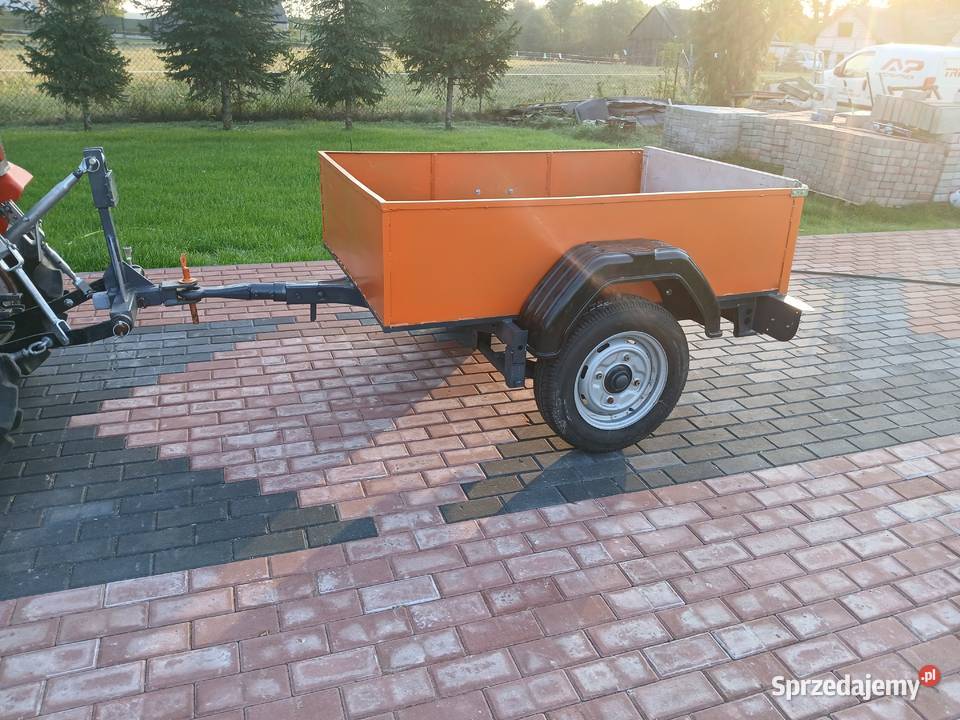 Przyczepka minitraktor kubota sprzedam