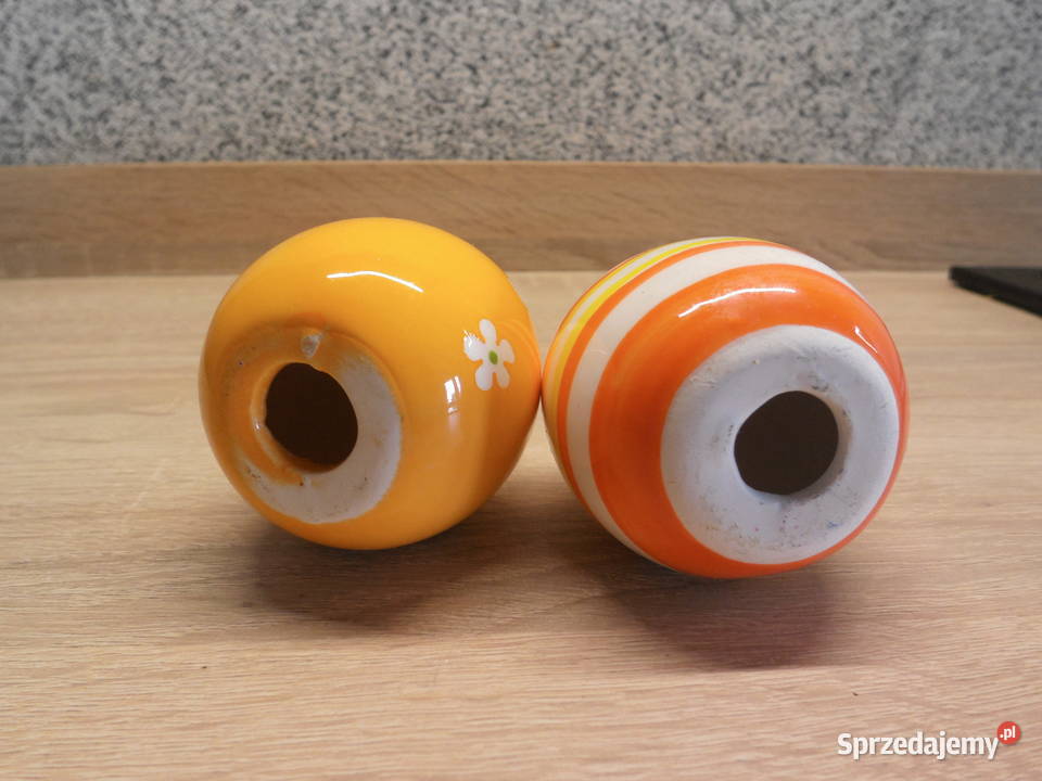 Ceramiczne jajka 2 wielkopolskie Raszków sprzedam