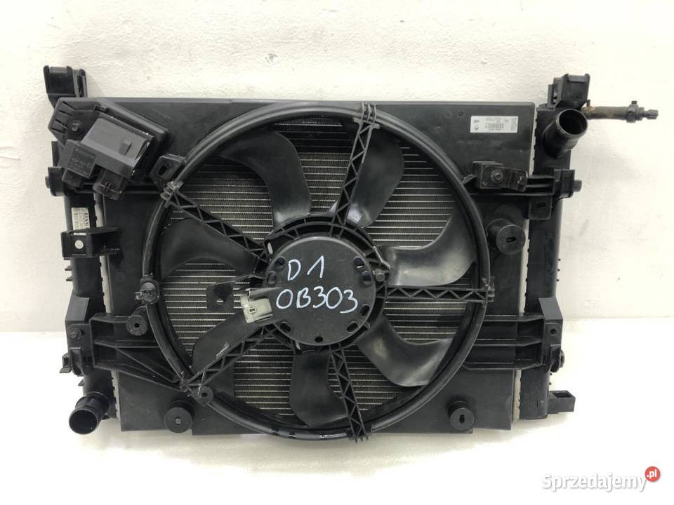 KOMPLET CHŁODNIC WENTYLATOR DACIA DUSTER I 12TCE osobowe sprzedam