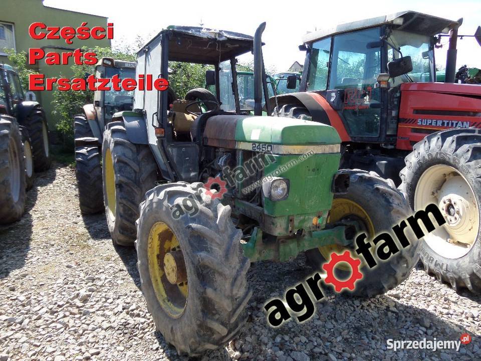 John Deere 2450 MC1 części skrzynia biegów oś dolnośląskie Byków
