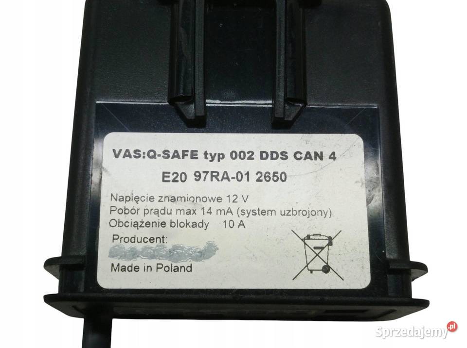 MODUŁ CENTRALKA ALARMU QSAFE CAN 4 002 DDS