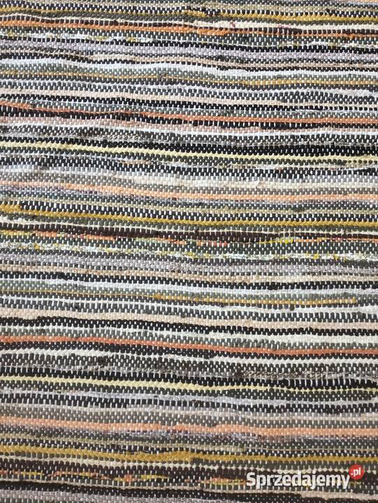 Chodnik ręcznie tkany na krośnie w kolorach