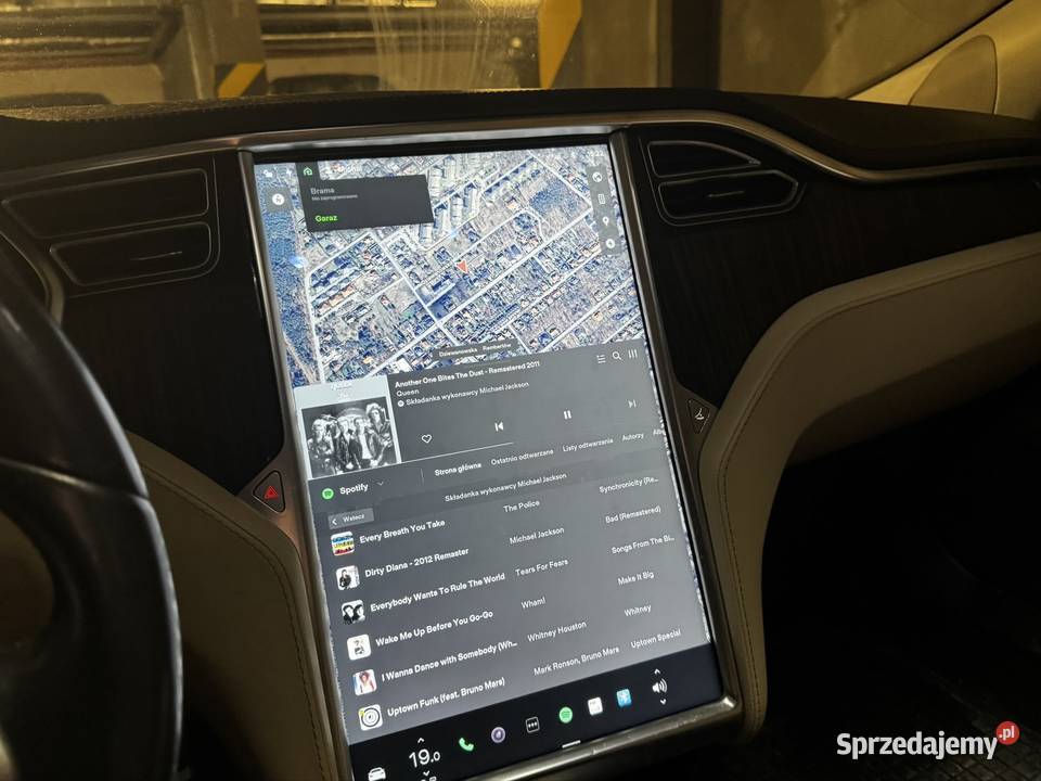 Tesla S P85 Darmowe ładowanie 400KM mazowieckie