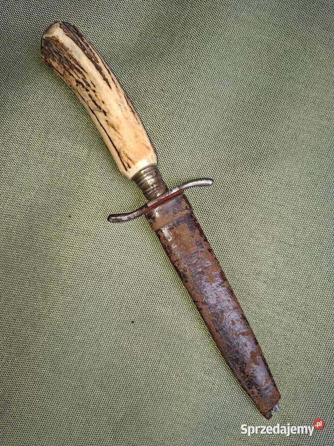 Stary Nóż kordzik Myśliwski Sztylet Kielce