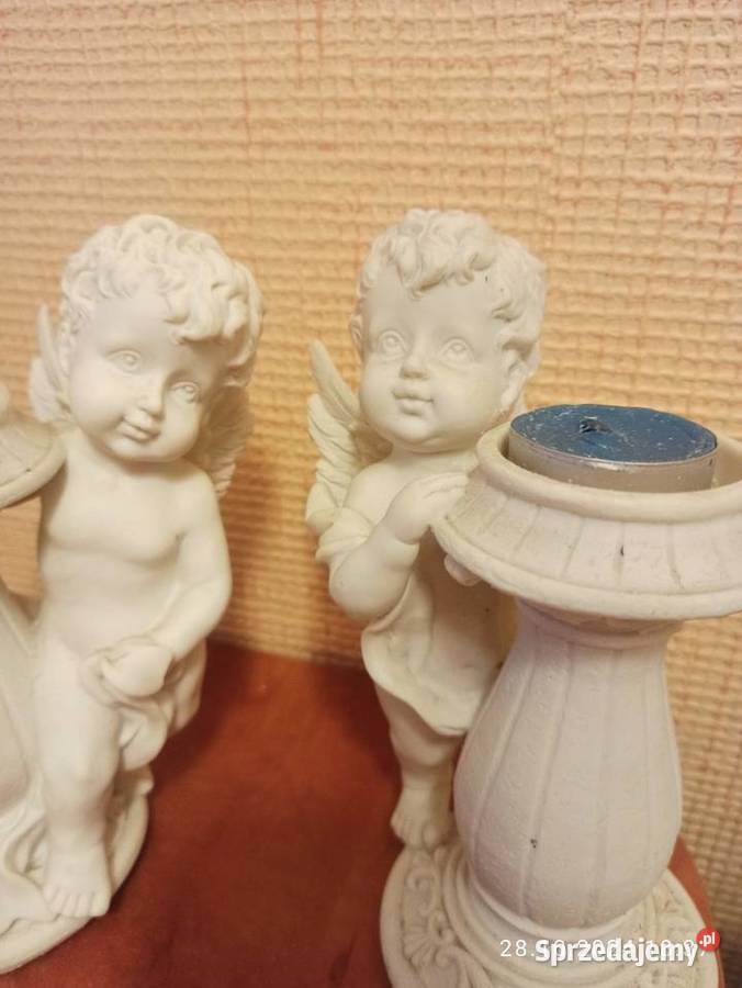 Figurki świeczniki aniołki Koszalin