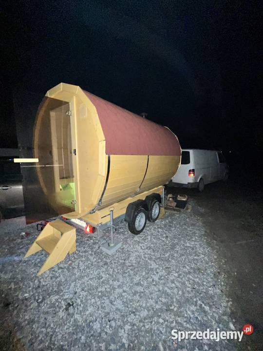 Sauna mobilna WYNAJEM Bielany Wrocławskie sprzedam